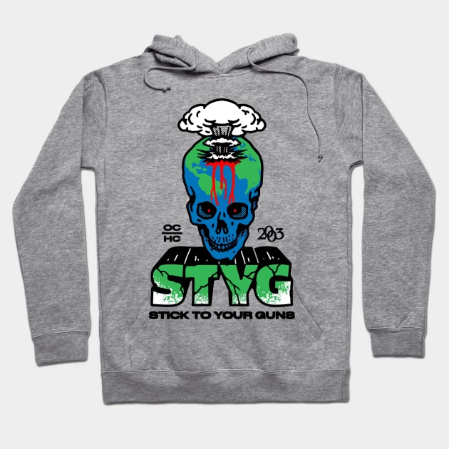 Stick To Your Guns Hoodie by jhone artist